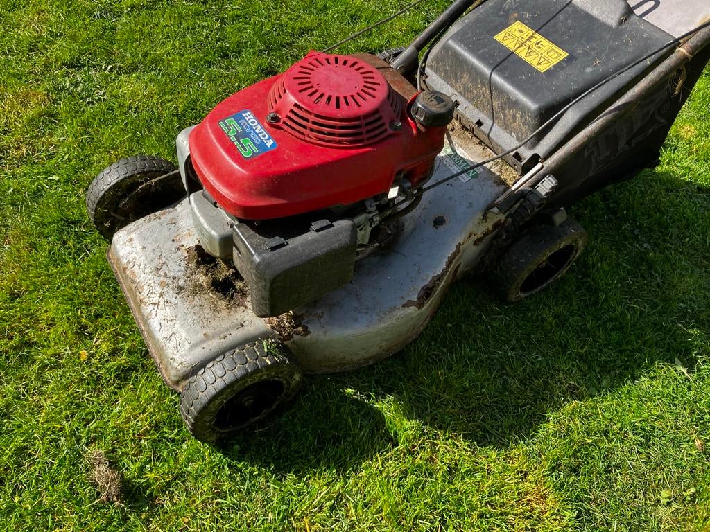 Honda GCV 160 grasmaaier, Cirkelmaaier, Gebruikt, Ophalen of Verzenden, 40 t/m 49 cm