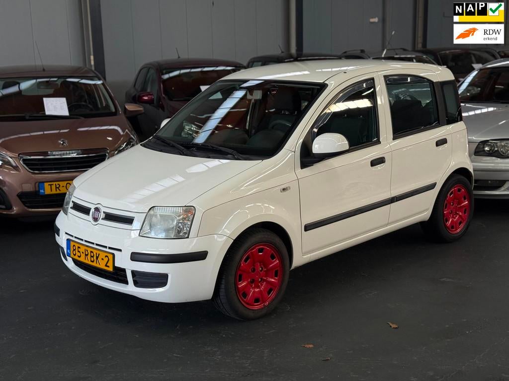 Fiat Panda 1.2 Edizione Cool Nieuwe APK NAP Airco, Euro 5, Stof, Gebruikt, Wit
