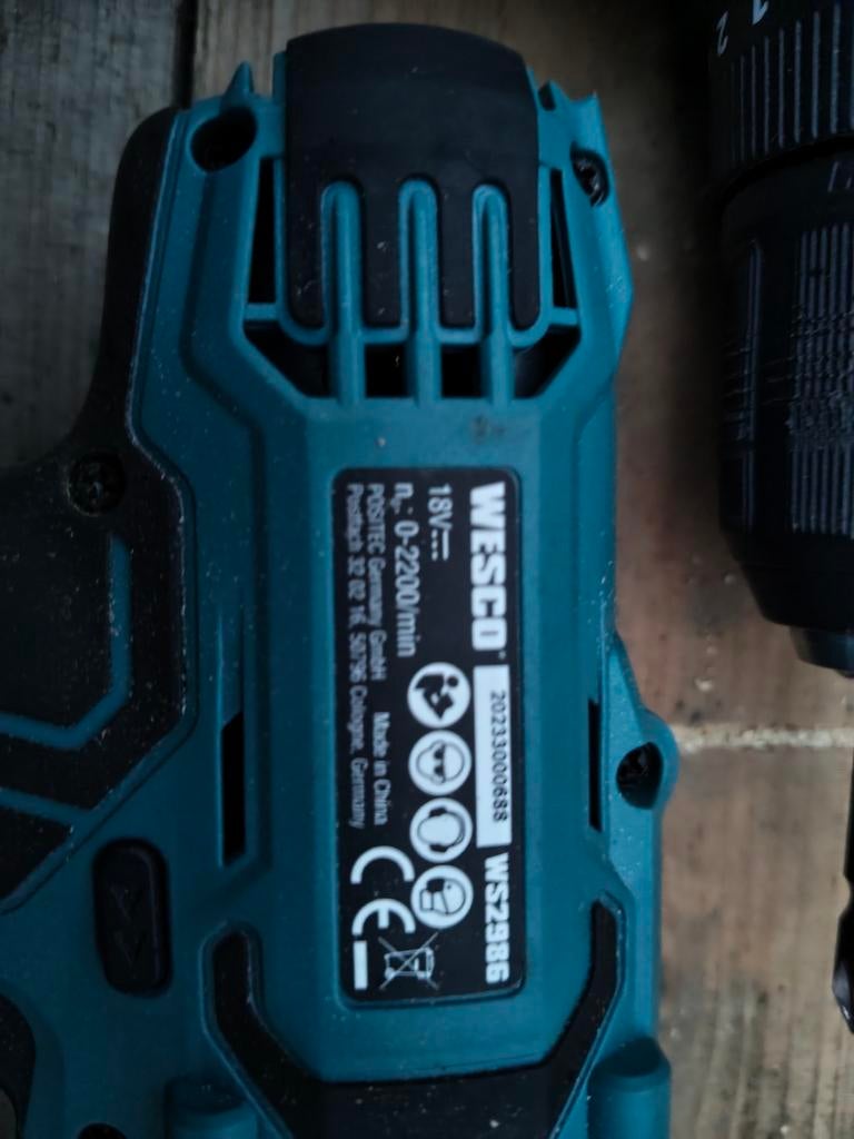 Wesco Boor en Slagschroevendraaier, Ophalen of Verzenden