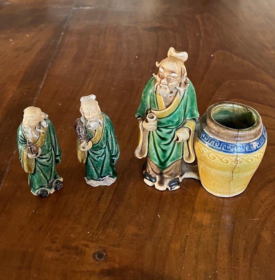 Drie Chinese beeldjes, Ophalen of Verzenden