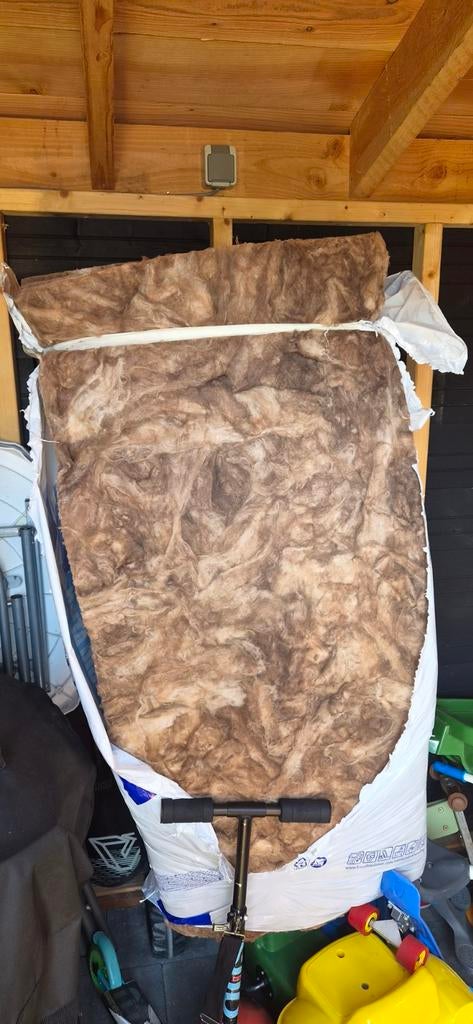 ACOUSTIFT Glaswol isolatie 70mm dik, Doe-het-zelf en Verbouw, Isolatie en Afdichting, 4 tot 8 cm, Dakisolatie, Zo goed als nieuw