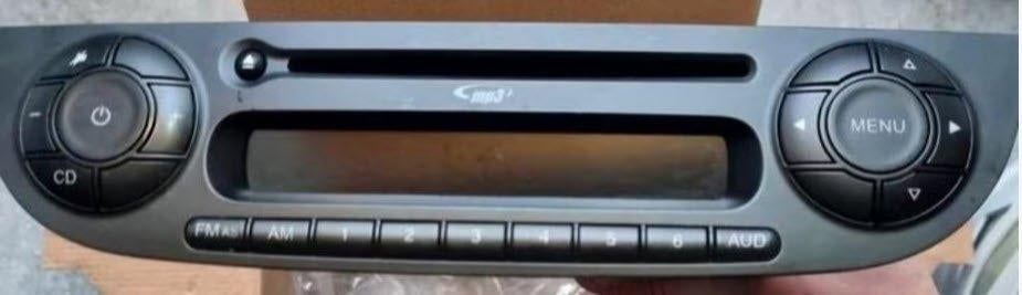 Fiat 500 autoradio, Ophalen, Gebruikt