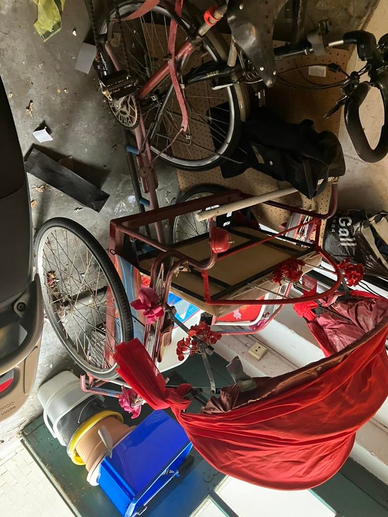 Te koop oude betjek uit Indonesië, Fietsen en Brommers, Ophalen, Jaren '40