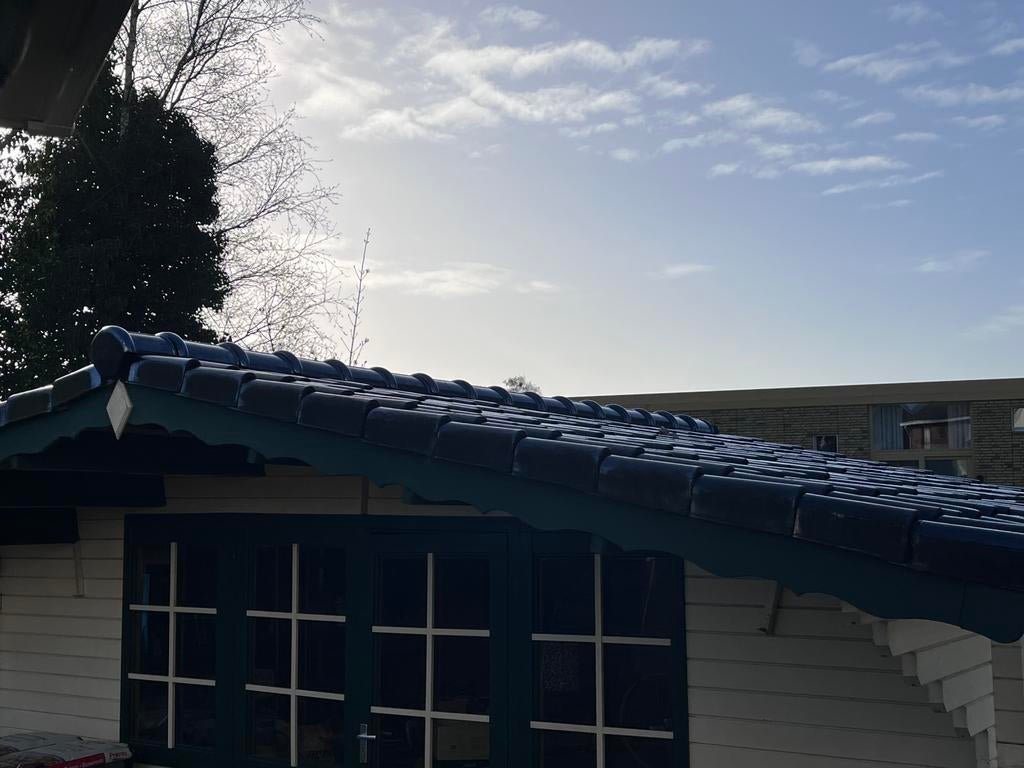 Dakpannen, Ophalen, Gebruikt, Steen of Klei, Zwart