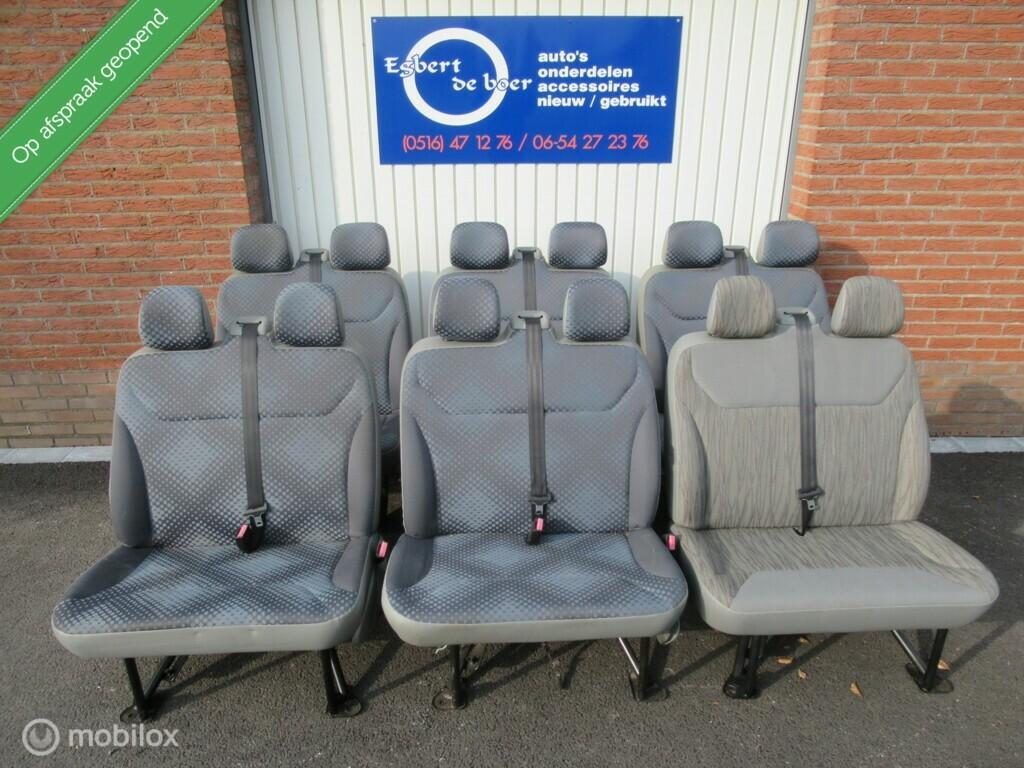 Bank bijrijdersbank Vivaro Trafic Primastar, bj '01 tm '14, Gebruikt, Renault, Ophalen of Verzenden, Renault