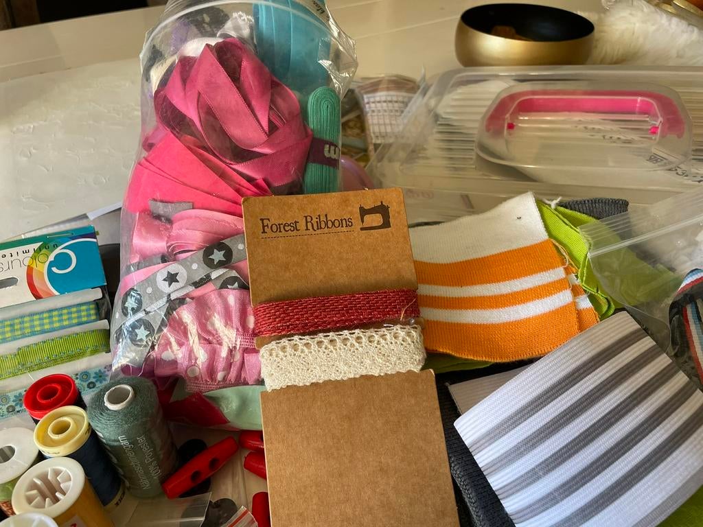 Diverse, Ophalen of Verzenden, Zo goed als nieuw, Lint, Band of Elastiek