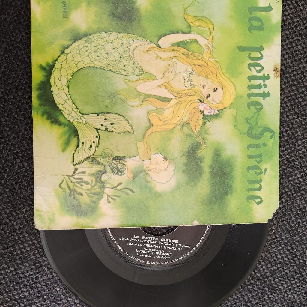 La Petite Sirène Vinyl - Hans Christian Andersen, Cd's en Dvd's, Ophalen of Verzenden, Gebruikt, 7 inch