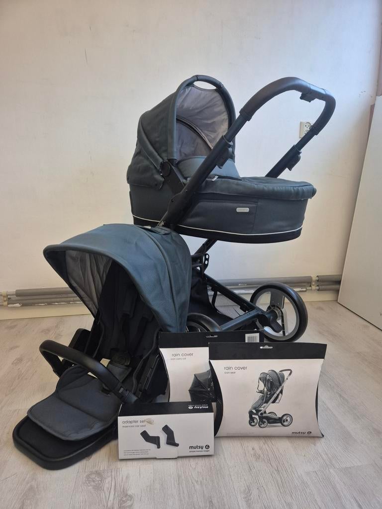 Mutsy 2-in-1 Kinderwagens - Nieuw/Showroom, Nieuw, Ophalen of Verzenden, Combiwagen, Met reiswieg