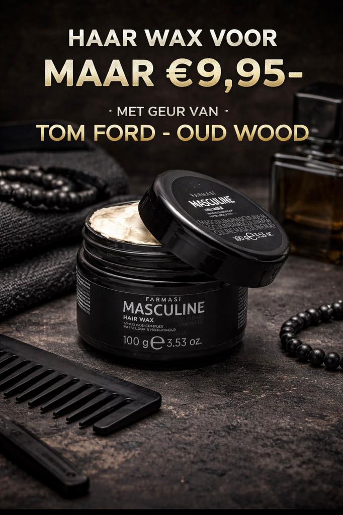 Wax, Ophalen of Verzenden, Nieuw, Gel, Wax, Haarlak of Mousse