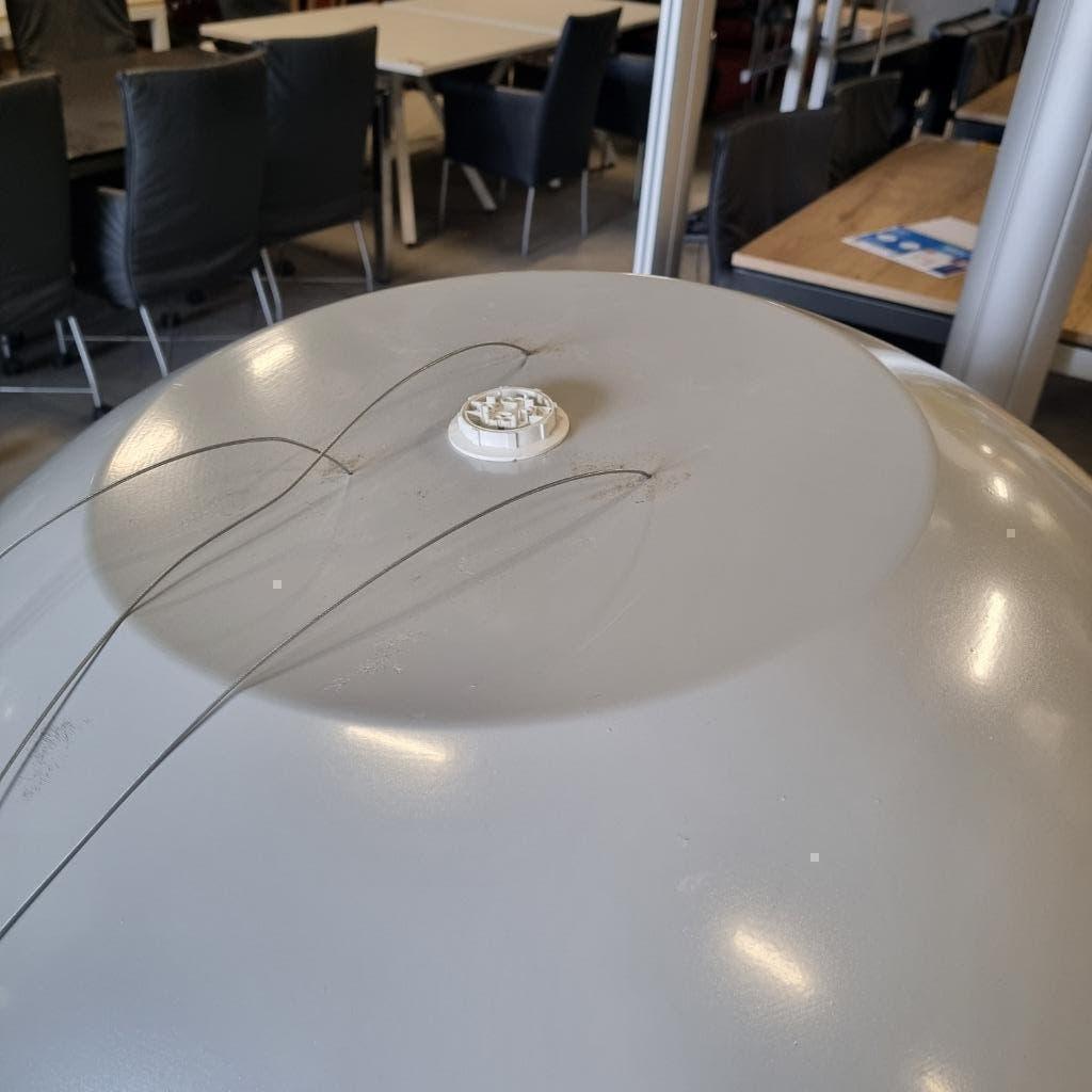 3X GROTE METALEN HANGLAMP  90 CM DOORSNEDE, Huis en Inrichting, Ophalen of Verzenden, Nieuw, 75 cm of meer