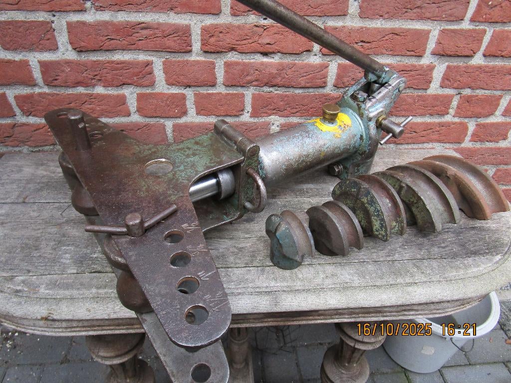 buigpomp buizenbuiger pijpenbuiger MARK, Ophalen, Gebruikt