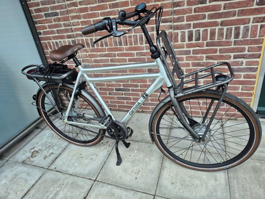 Nette cortina e-u4 transport, Fietsen en Brommers, Elektrische fietsen, Ophalen, Gebruikt, Cortina, 59 cm of meer