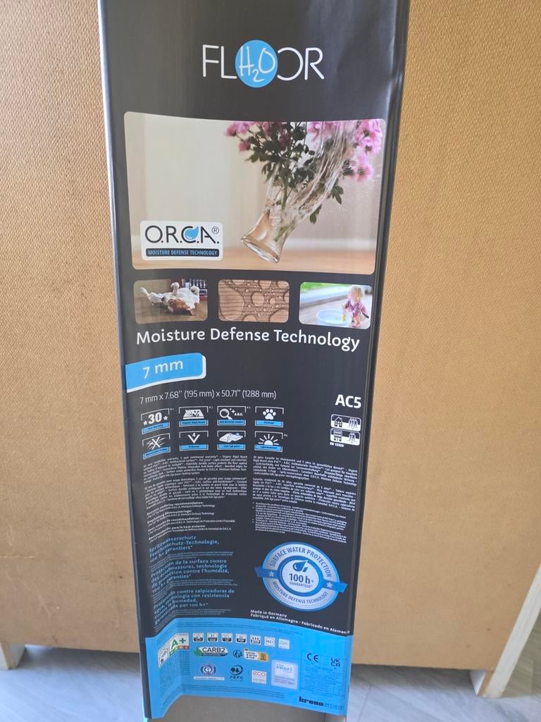 Laminaat Ethereal Oak 47,5 m2, Ophalen, Kunststof, Nieuw, 10 m² of meer