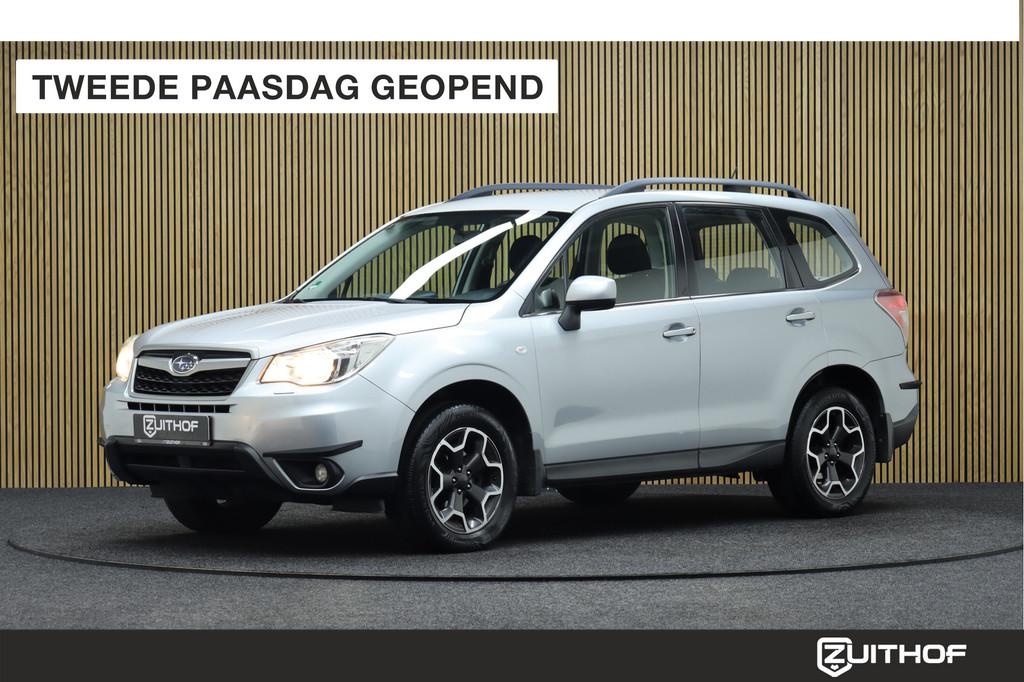 Subaru Forester 2.0 Luxury AWD Automaat | Afneembare Trekhaa, Euro 5, Zwart, 4 cilinders, Bedrijf
