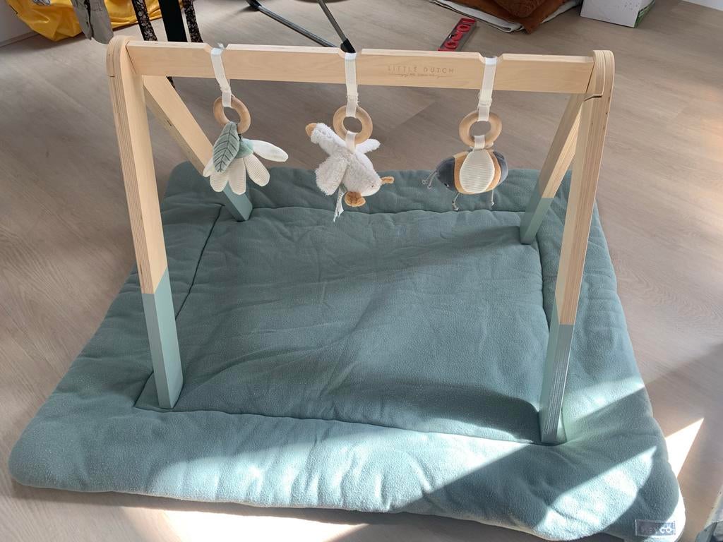 Little Dutch babygym (little goose) met speelkleed Meyco, Ophalen, Zo goed als nieuw, Babygym, Met geluid