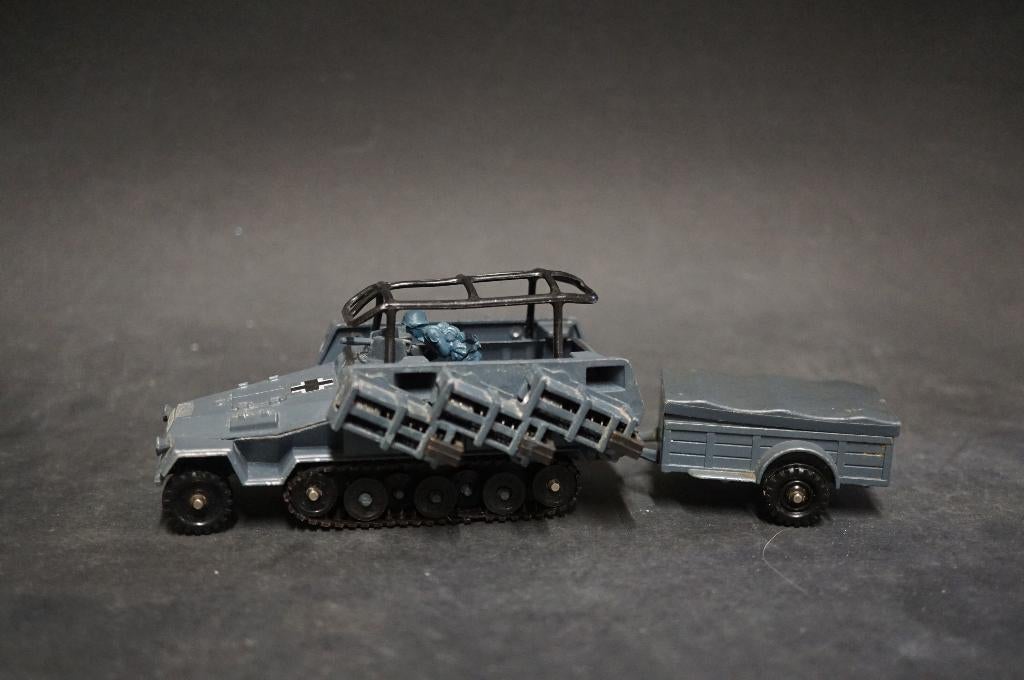 Corgi Toys Duitse Hanomag half track - 1/60 - TOP vintage, Ophalen of Verzenden