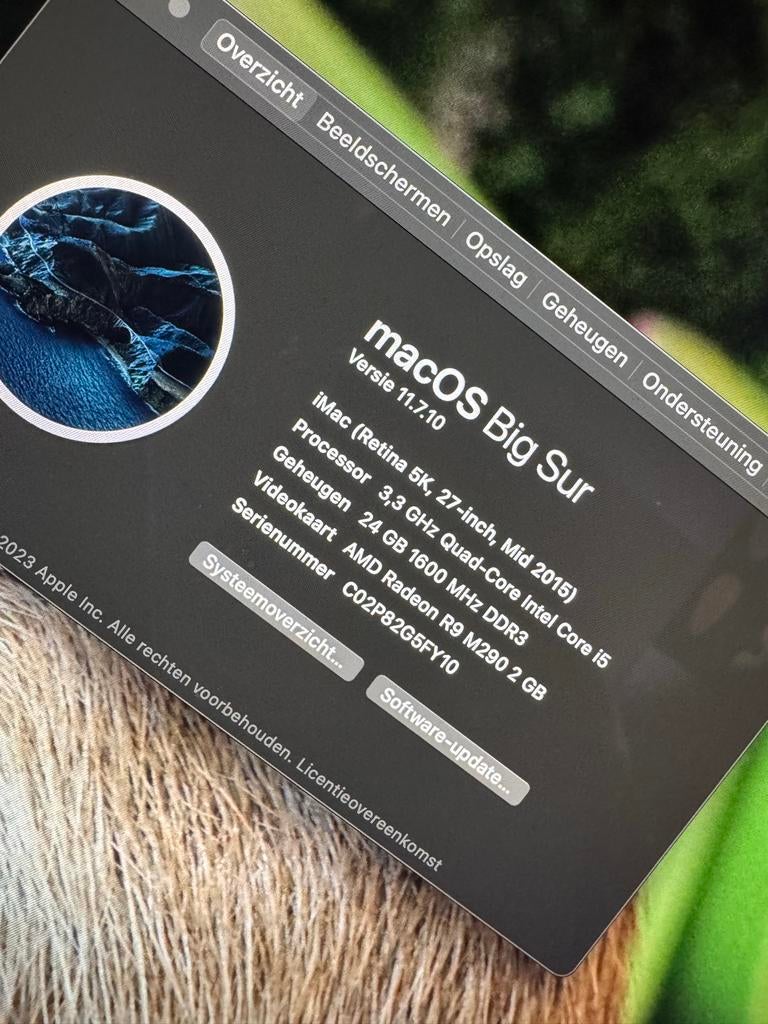 iMac 27 inch mid 2015, Gebruikt, IMac, Ophalen of Verzenden, 3 tot 4 Ghz