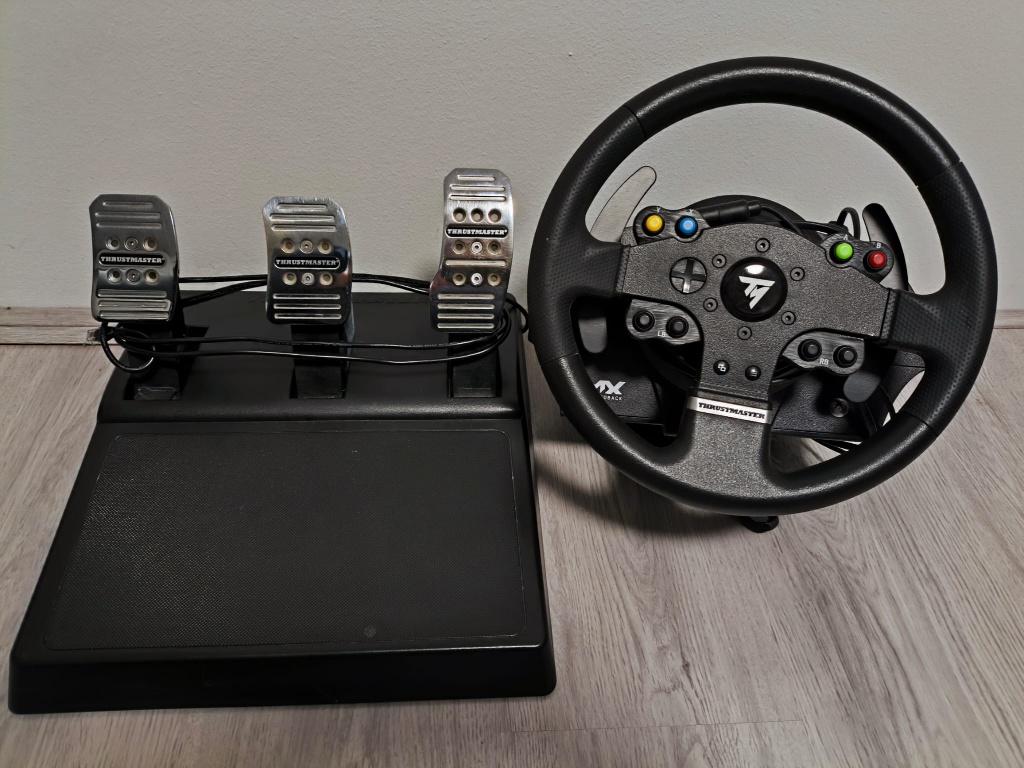 Thrustmaster TMX Pro racestuur + T3PA pedalen (Xbox/PC), Ophalen, Gebruikt, Thrustmaster/Logitech