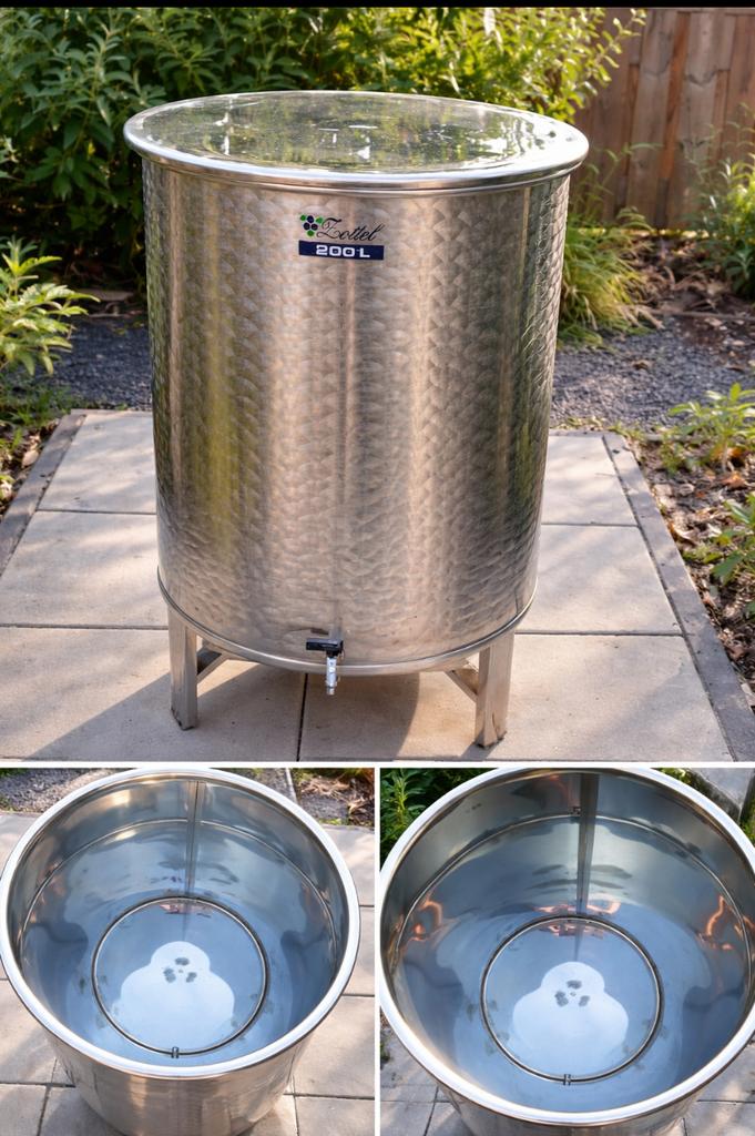 RVS Tank Zottel, Ophalen, Zo goed als nieuw