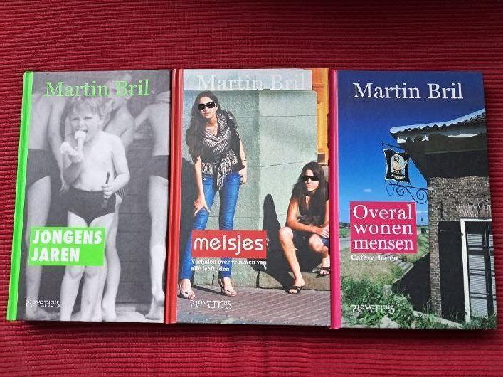 3 x Martin Bril: meisjes, jongens jaren, overal wonen mensen, Ophalen of Verzenden, Nieuw
