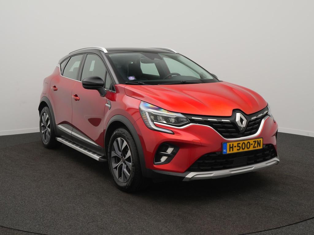 Renault Captur TCe 155 EDC Intens - RIJKLAARPRIJS - 155 pk!, 12 maanden, Gebruikt, 4 cilinders, Leder en Stof