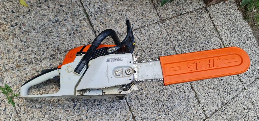 Kettingzaag Stihl Benzine, Ophalen of Verzenden, Gebruikt