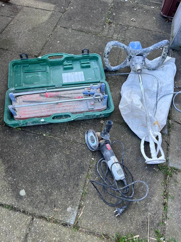 Tegel zetter gereedschap, Ophalen, Zo goed als nieuw