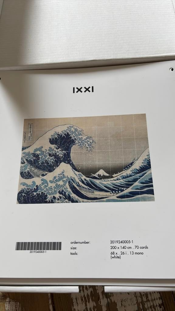 IXXI groot! The great wave of Kanakawe, Ophalen of Verzenden