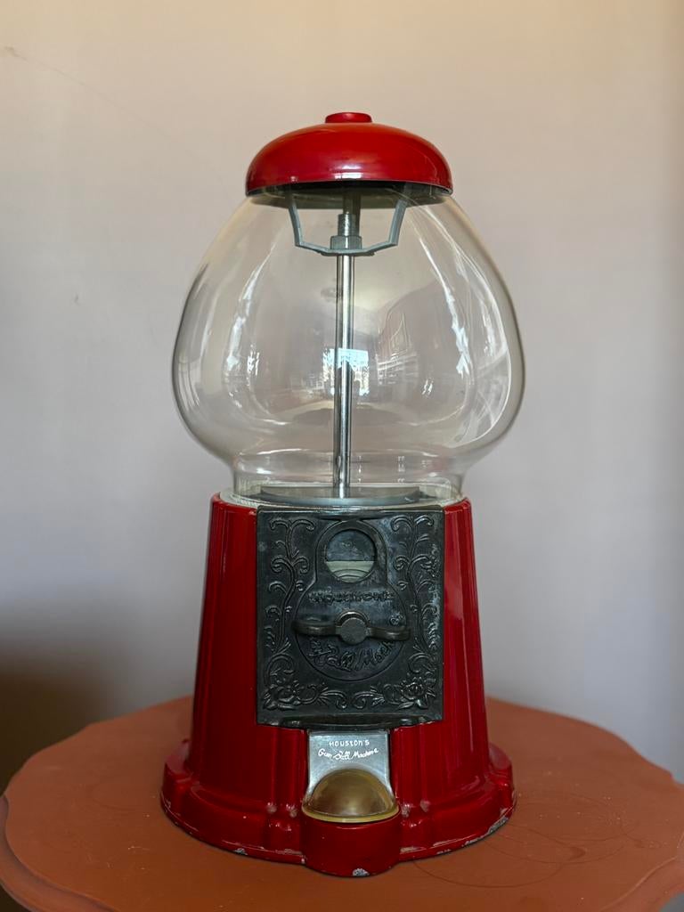 Vintage kauwgomballen automaat–Houston’s Gumball Machine, Ophalen of Verzenden, Huis en Inrichting