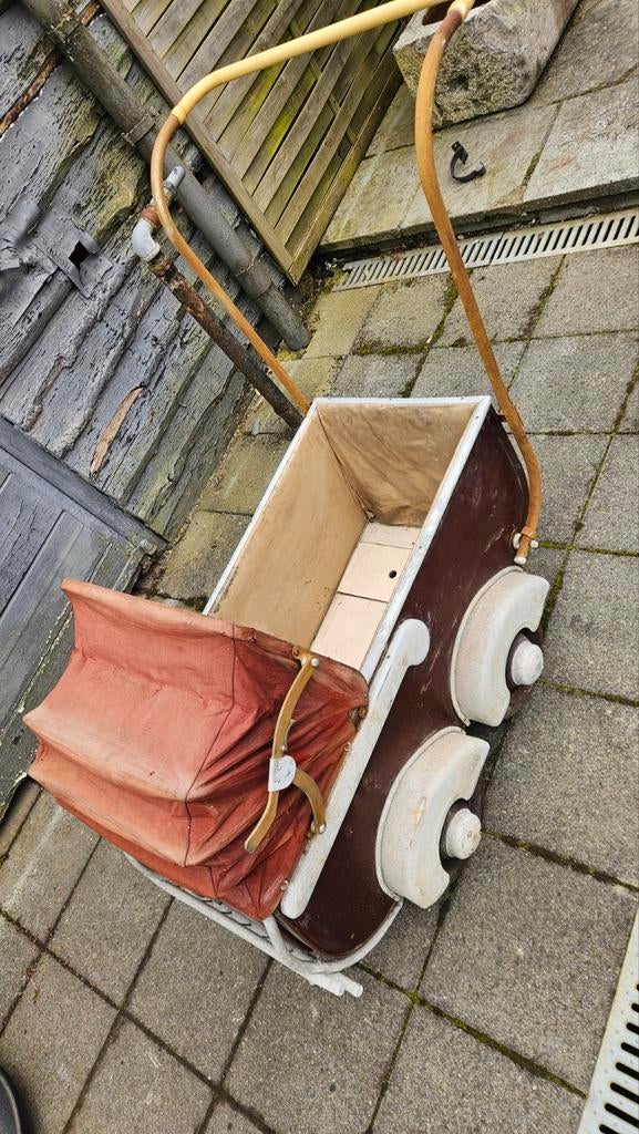 Antieke koets kinderwagen, Ophalen of Verzenden
