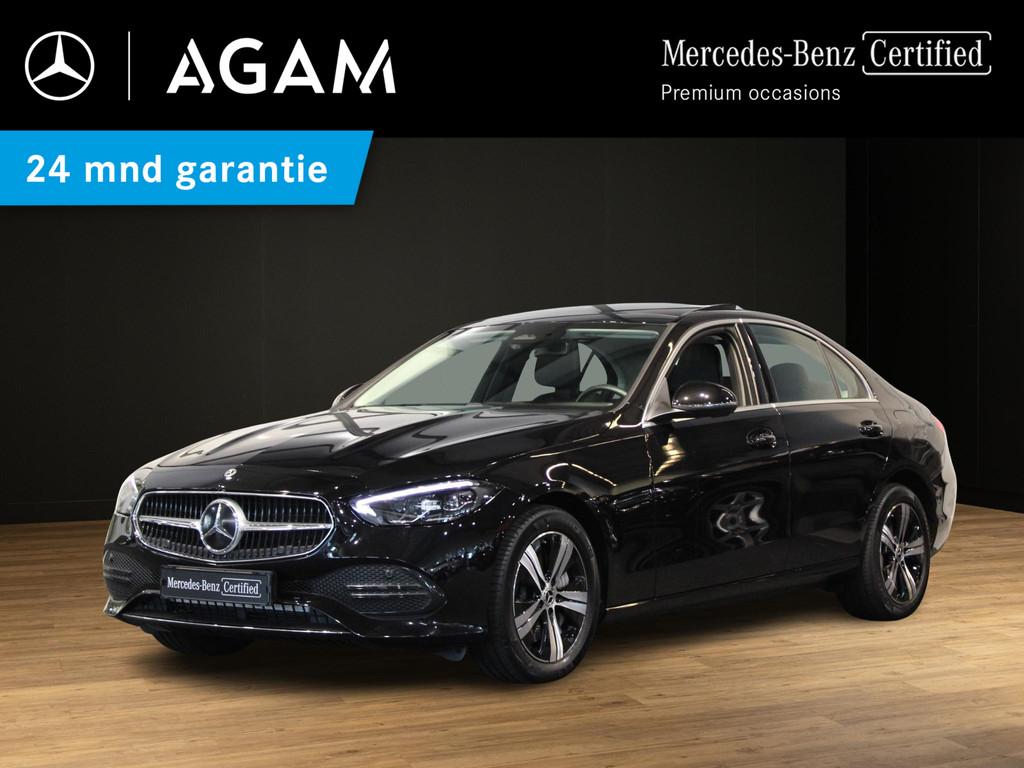 Mercedes-Benz C-Klasse Limousine 300 e Business Line Panoram, Automaat, 4 cilinders, 167 km/l, Zwart