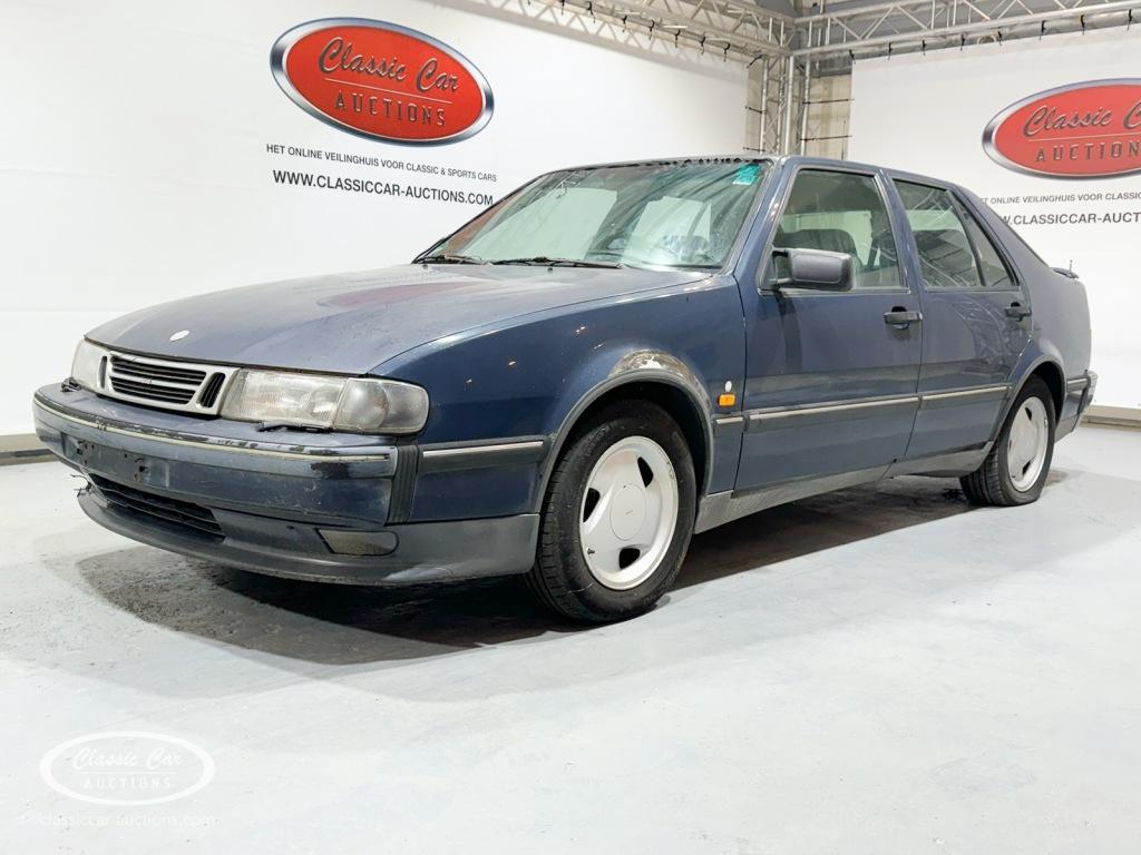Saab 9000   - ONLINE AUCTION, Gebruikt, Blauw, Bedrijf, Handgeschakeld