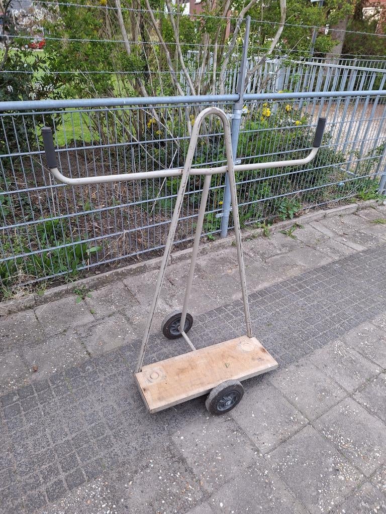 Platenwagen, platenkar, 100 liter of meer, Ophalen, Transportkar