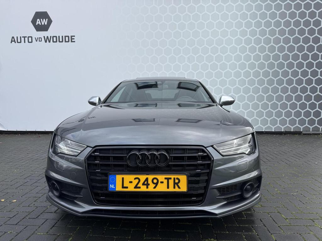 Audi S7 4.0 TFSI S7 RS7 quattro Leder Matrix Schuifdak 450PK, Auto's, Audi, Automaat, Gebruikt, 4 stoelen, 120 €/maand