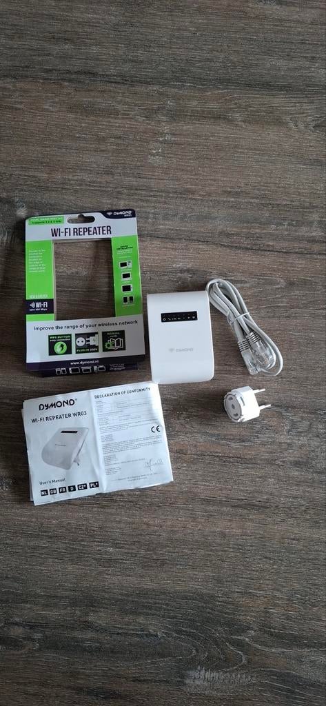 Dymond WR03 Wi-Fi repeater., Ophalen of Verzenden, Zo goed als nieuw, Dymond
