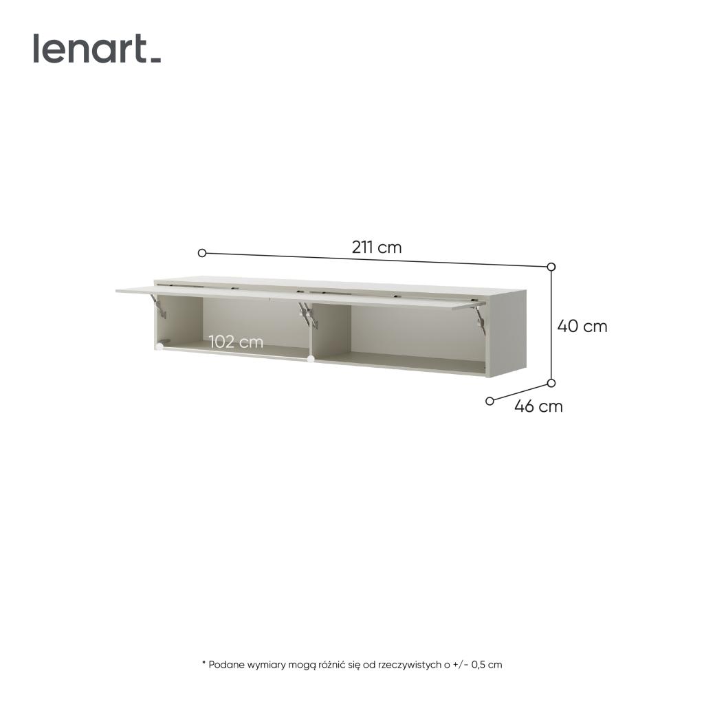 Concept opzetkast (40 cm hoog) - Cashmere (grijs-beige), Niet ingevuld, Niet ingevuld, Niet ingevuld
