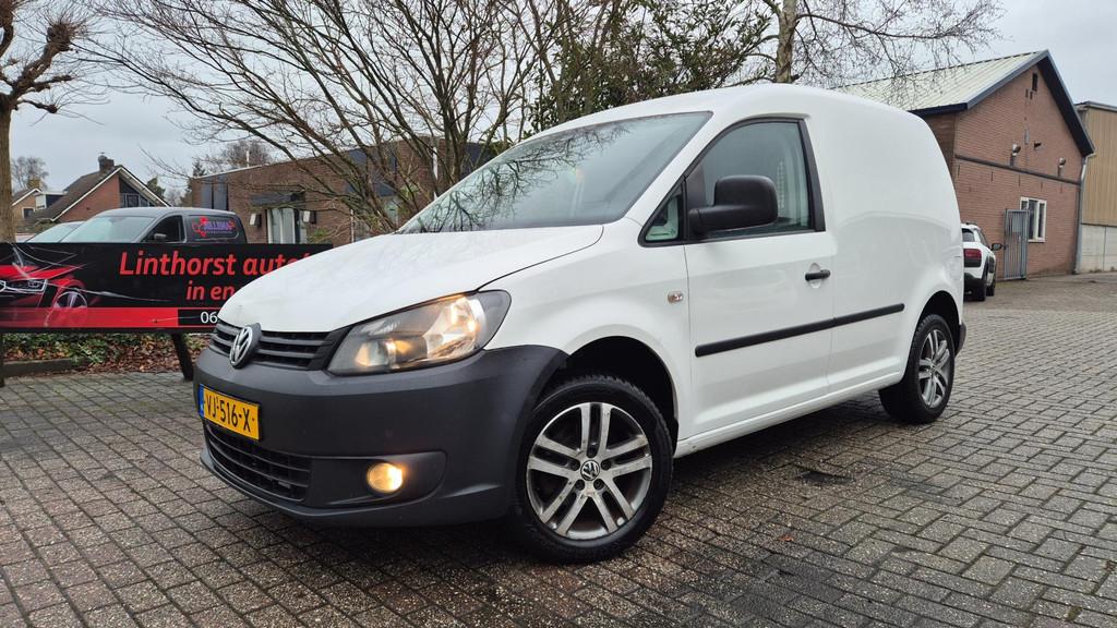 Volkswagen Caddy 1.6 TDI Economy Baseline AIRCO-2014, Voorwielaandrijving, Euro 5, Stof, Gebruikt