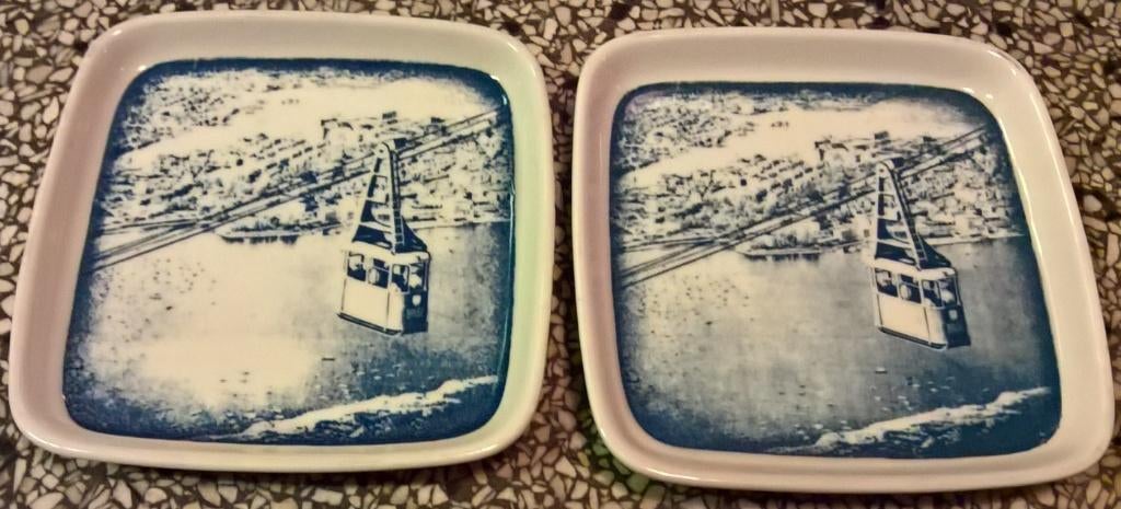 Noorwegen en Denemarken bordjes PPSTK Teatip Tea tip Theezak, Verzenden