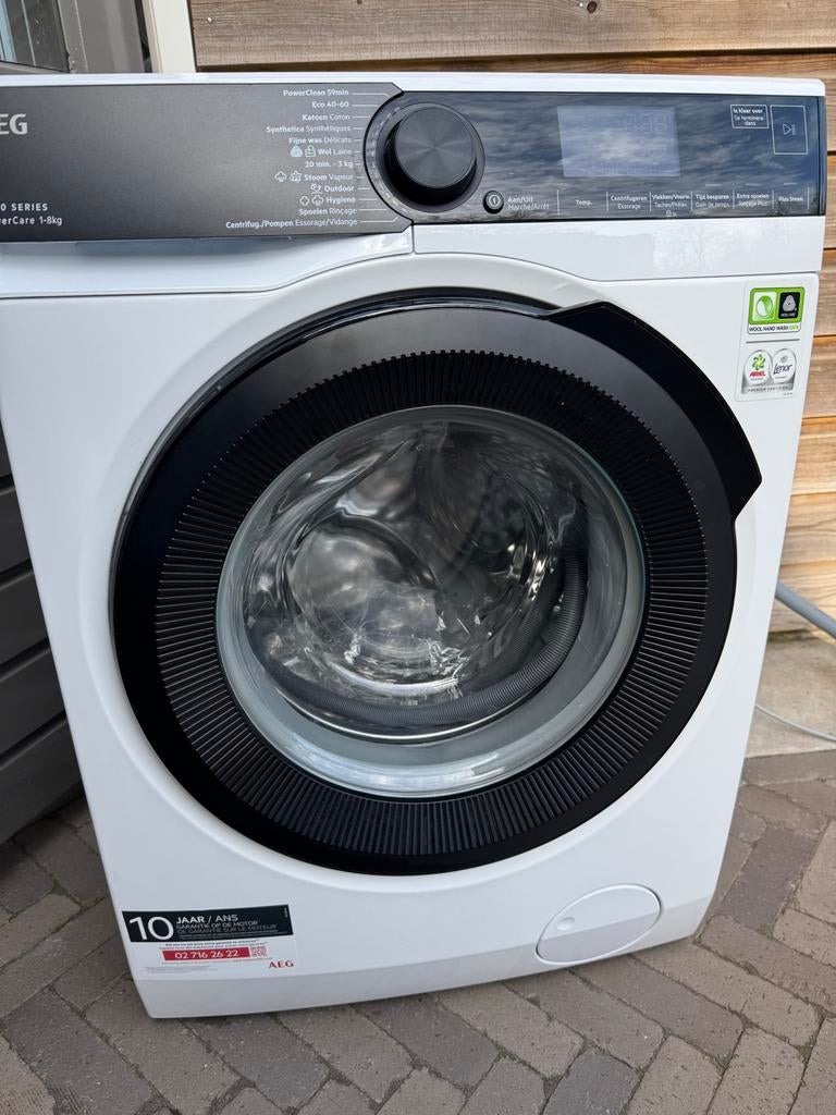 AEG wasmachine 8000 serie 1/8 KG nieuwste model, Witgoed en Apparatuur, Wasmachines, Ophalen, 1200 tot 1600 toeren, Gebruikt, 8 tot 10 kg