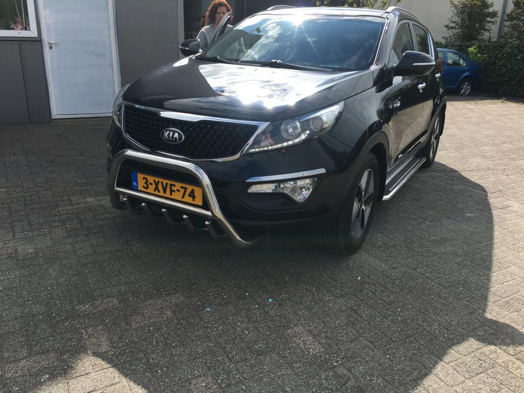 Kia Sportage 2010 Sidebars met rvs trede
