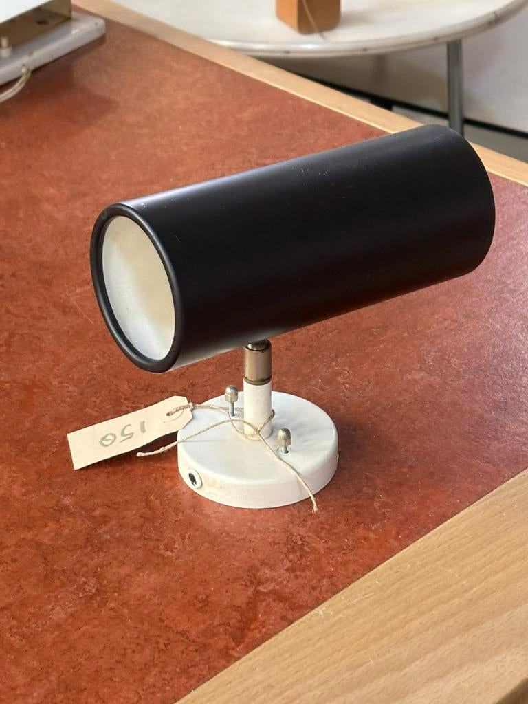 Vintage Raak wandlamp, Huis en Inrichting, Ophalen, Gebruikt, Metaal of Aluminium, Plafondspot of Wandspot