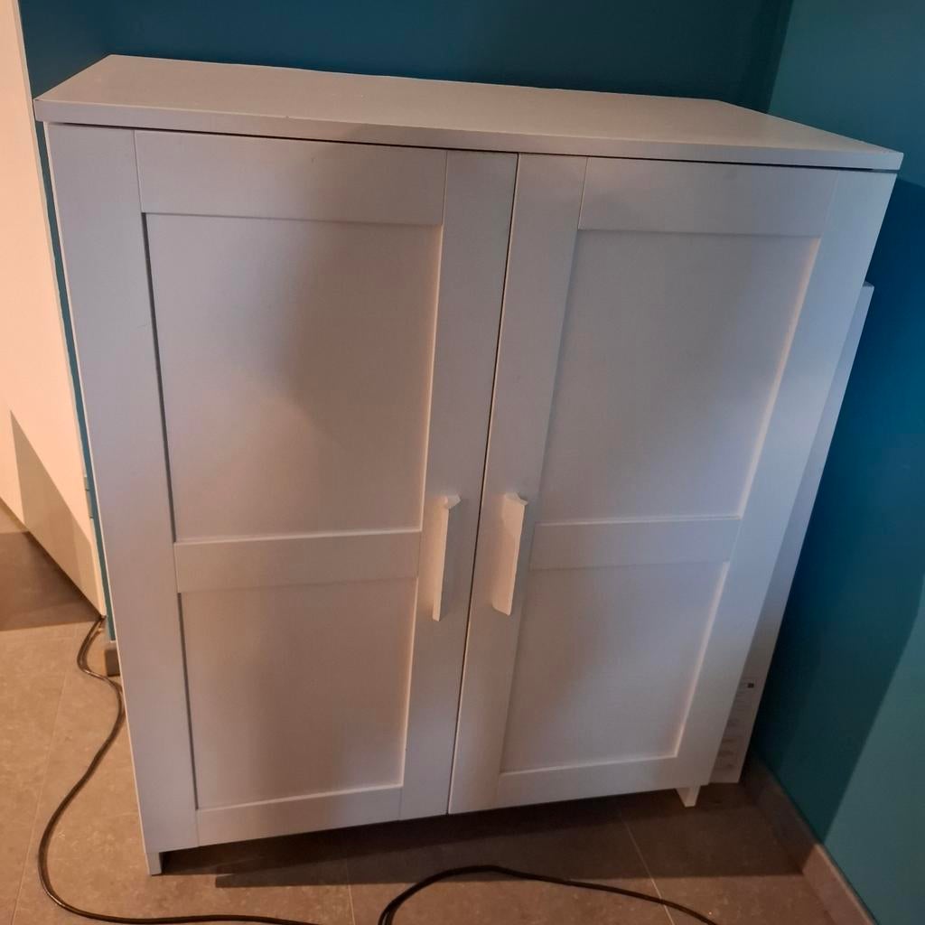 IKEA BRIMNES kast met deuren, wit, Huis en Inrichting, Kasten | Overige, Ophalen of Verzenden