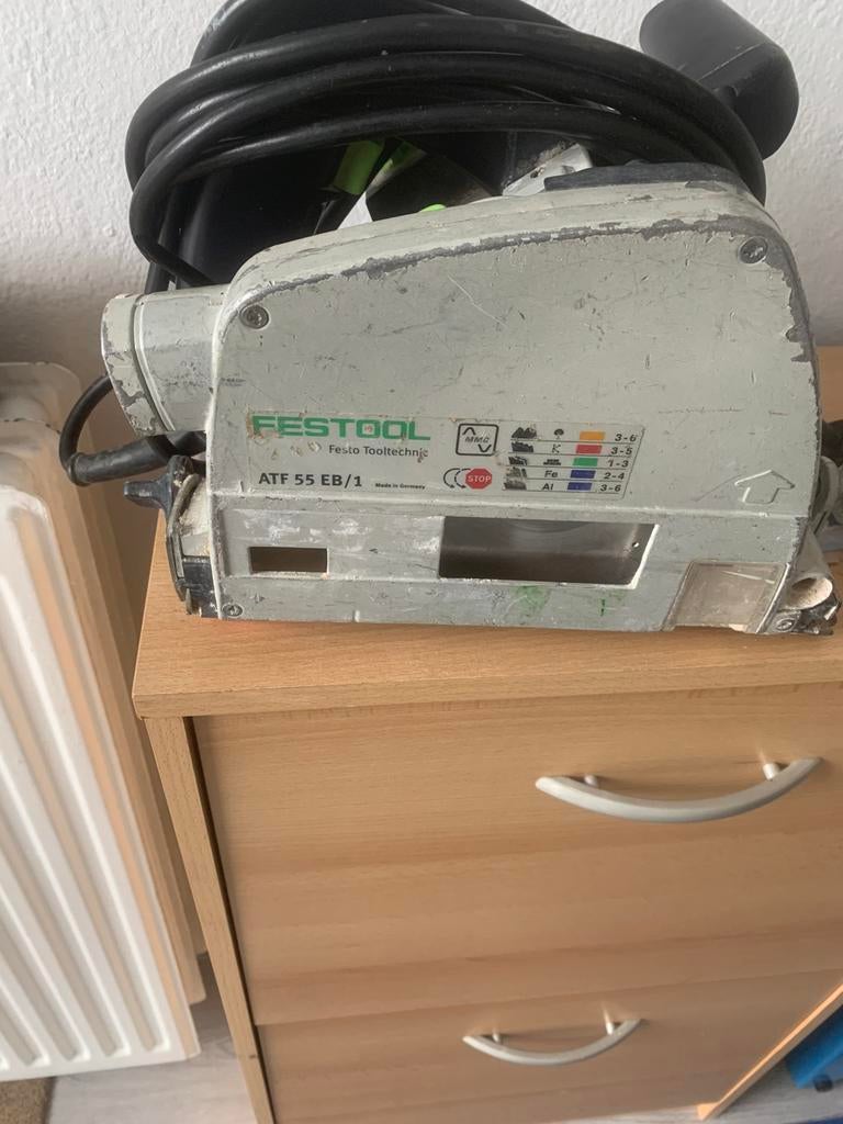 Festool invalzaag  ATF 55 B/1.defect, Invalzaag, Ophalen of Verzenden, Zo goed als nieuw, 30 tot 70 mm