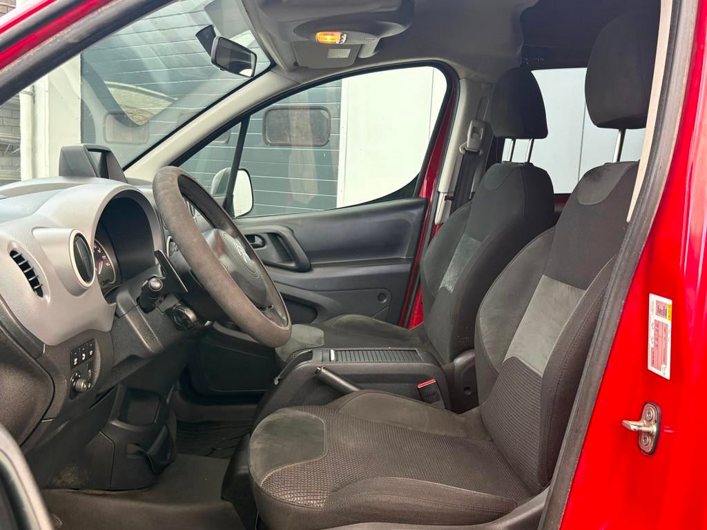 Citroen Berlingo 1.6 e-HDI 90pk Autom. L2 Navi Airco Cruise, Euro 5, 730 kg, Gebruikt, Zwart