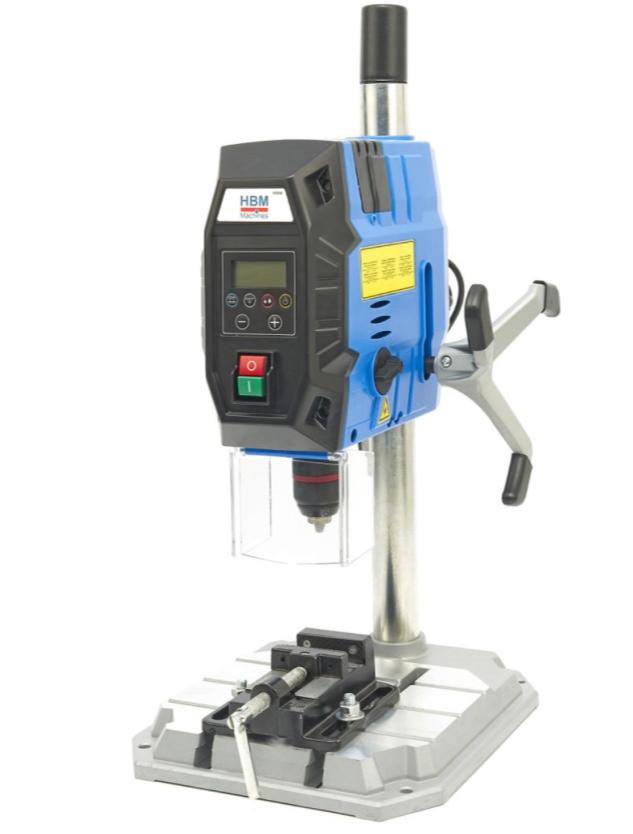 13 mm Professionele Variabele Precisie Kolomboormachine, Ophalen, 600 watt of meer, Variabele snelheid, Nieuw