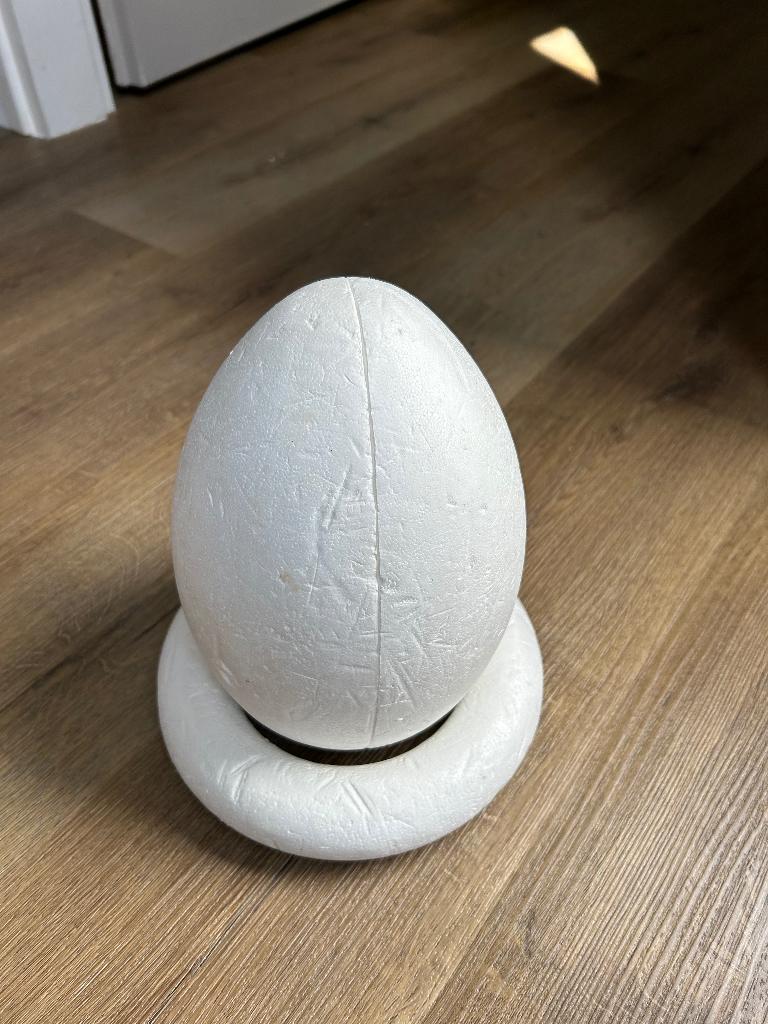 Paasei piepschuim en of hout, Ophalen of Verzenden, Zo goed als nieuw