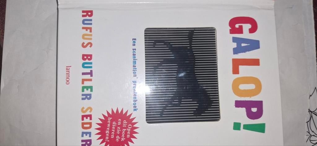 Galop! - Rufus Butler Seder - Prentenboek, Boeken, Ophalen of Verzenden, Zo goed als nieuw, Rufus Butler Seder, Prentenboek