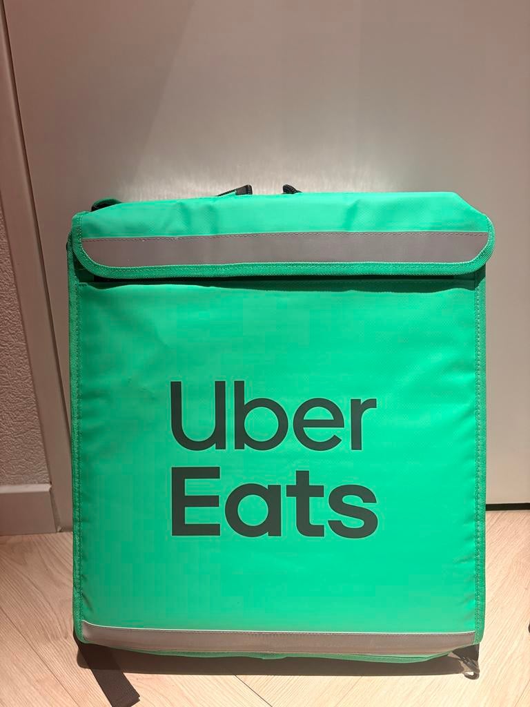 Uber Eats Koeltas / Rugtas, Sieraden, Tassen en Uiterlijk, Tassen | Rugtassen, 40 cm of meer, Ophalen of Verzenden, Zo goed als nieuw