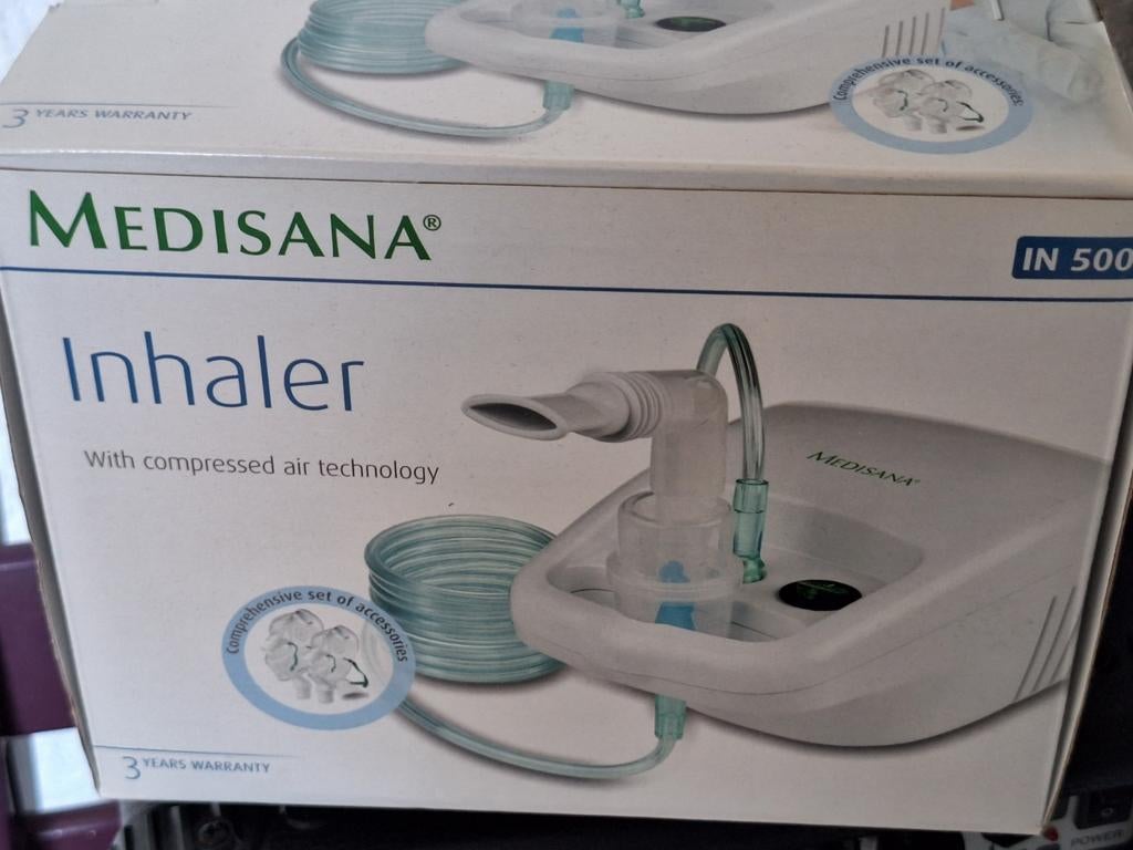 Medisana IN 500 Inhalator - Nieuwstaat, Ophalen of Verzenden, Zo goed als nieuw, Overige typen