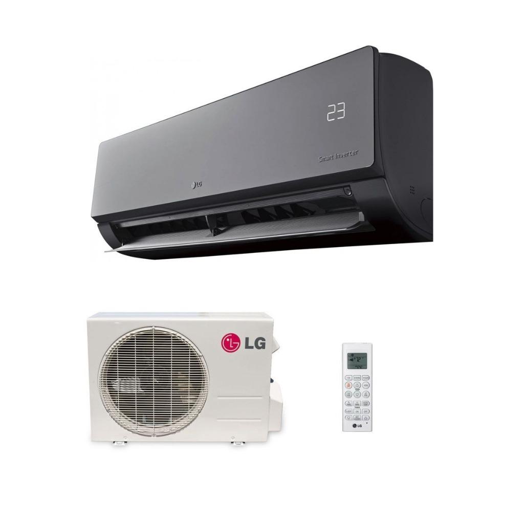 airco / LG AC09BK 2.5kW/9000BTU  ARTCOOL Black + WIFI, Ophalen of Verzenden, Nieuw, Wandairco